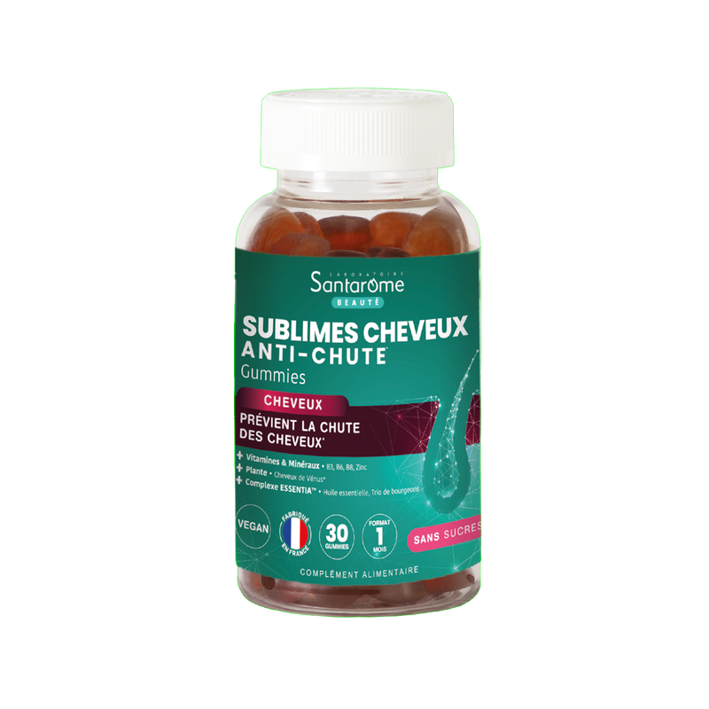 Sublimes Cheveux Anti-Chute - 30 gummies