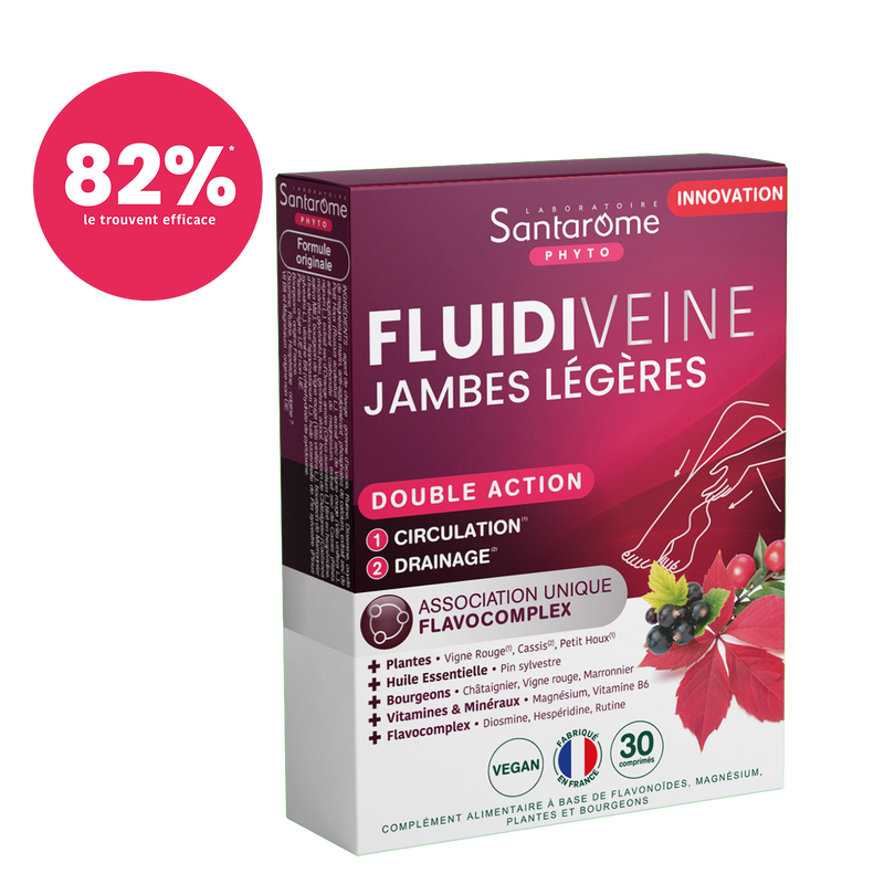Fluidiveine Jambes Légères - 30 comprimés