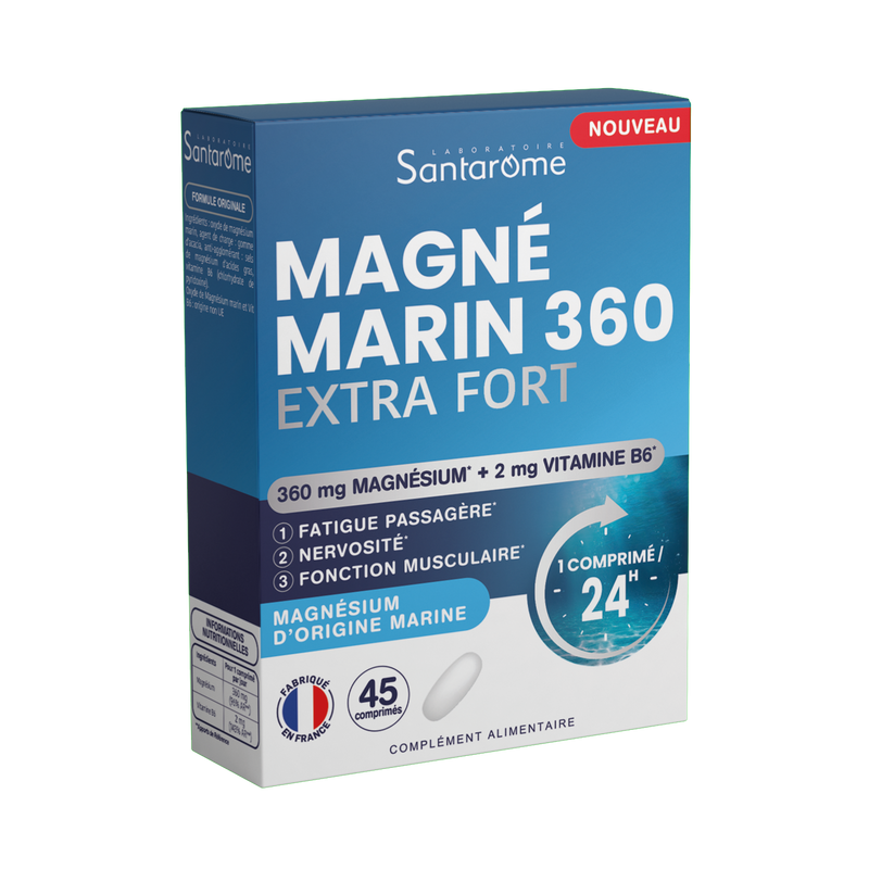 Magné Marin 360 - 45 comprimés magnésium et vitamine B6