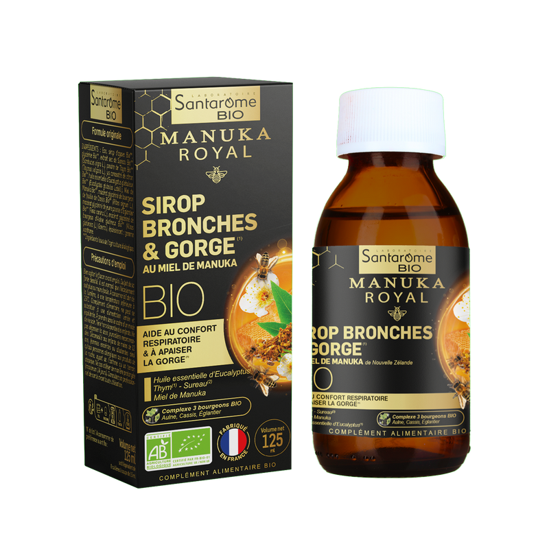Sirop Bronches & Gorge au Miel de Manuka Bio