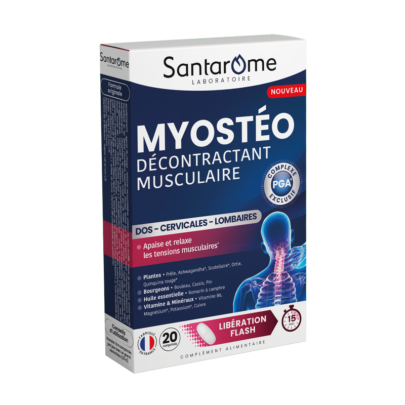 Myostéo Décontractant Musculaire - 20 comprimés