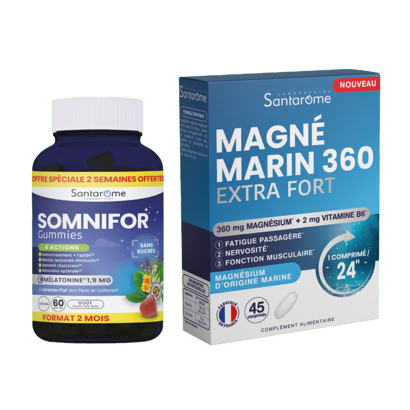 Pack gummies mélatonine & magnésium