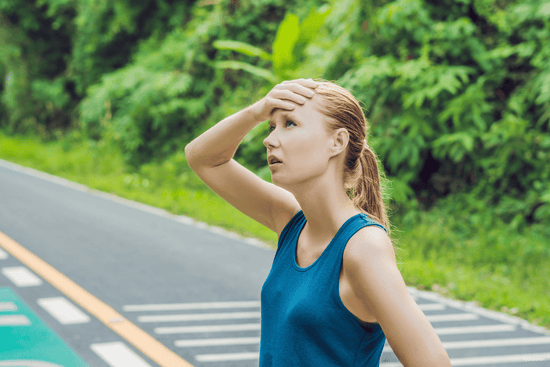 femme en train de faire du sport 