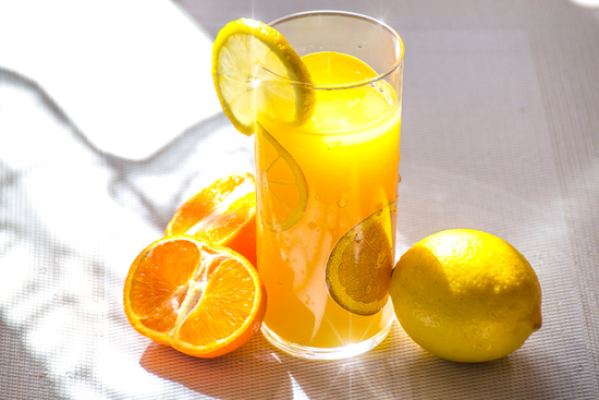 verre de jus d'orange