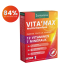 Multivitamines Vita'Max Adultes - 30 comprimés