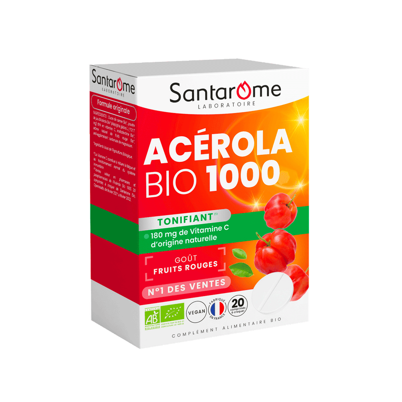 Acérola Bio 1000 - 20 comprimés