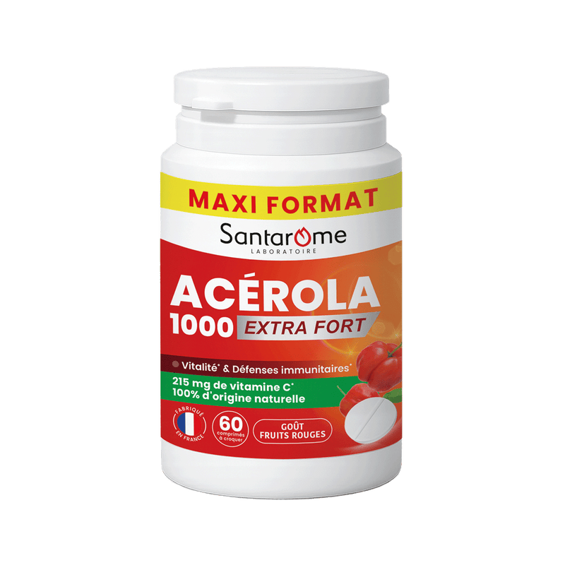 Acérola 1000 Extra Fort - 60 comprimés
