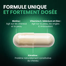 Biotine + 10 000 µg - 60 gélules