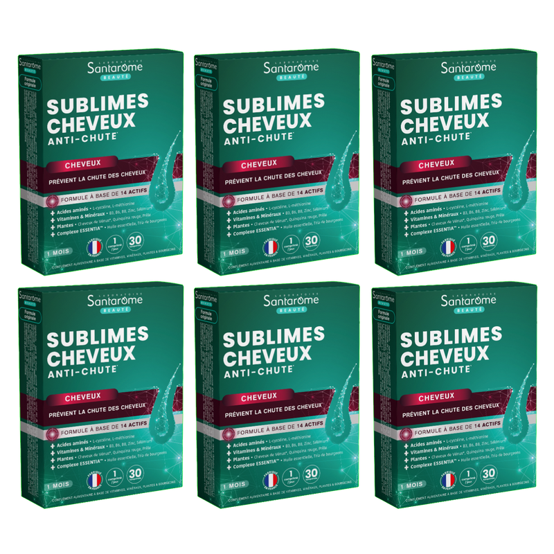 Complément Alimentaire AntiChute des cheveux Santarome
