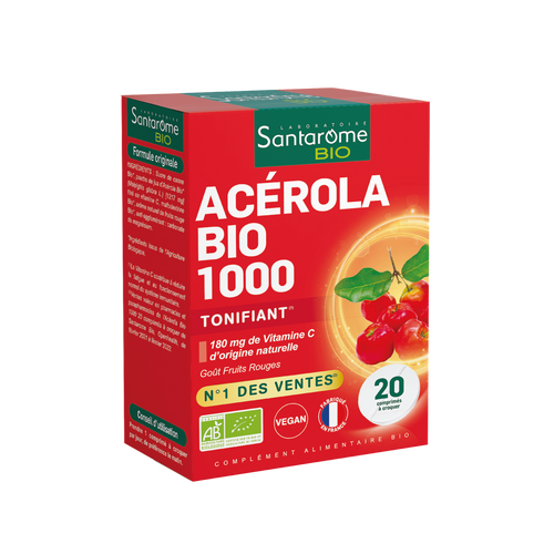 Organic Acerola 1000 - 20 tablets