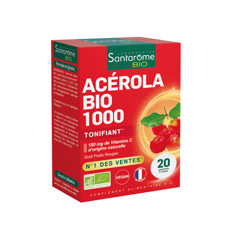 Acérola Bio 1000 - 20 comprimés