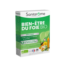 Bien-Être du Foie Bio - Hépatonic - 20 ampoules