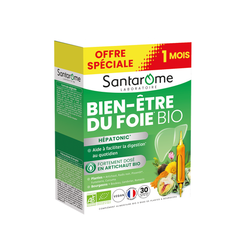 Organic Liver Health - Hepatonic - 30 ampoules