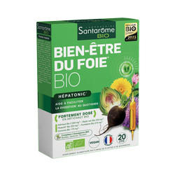 Bien-Être du Foie Bio - Hépatonic - 20 ampoules