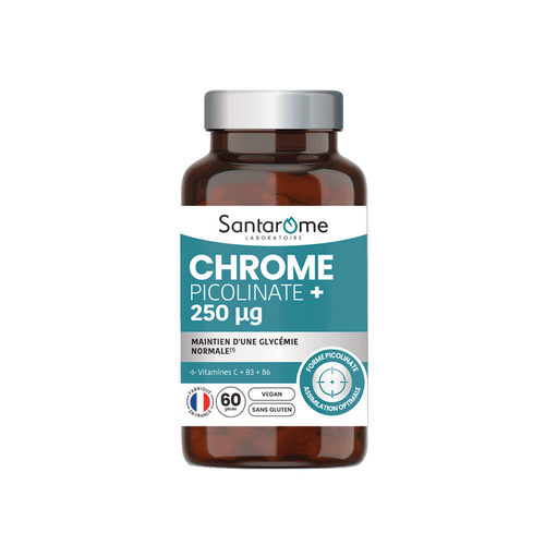 Chrome Picolinate + 250 µg - 60 Gélules