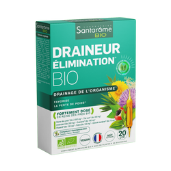 Draineur Élimination Bio - 20 ampoules