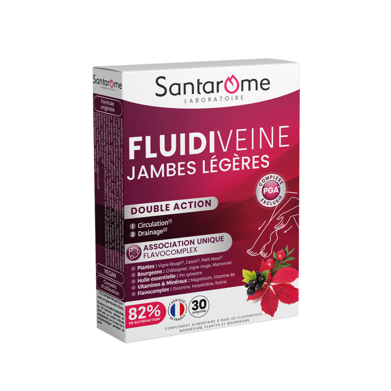 Fluidiveine Jambes Légères - 30 comprimés