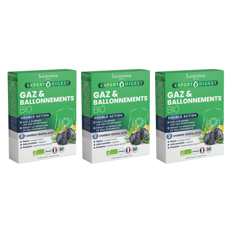 Complément alimentaire Gaz et Ballonnements Bio