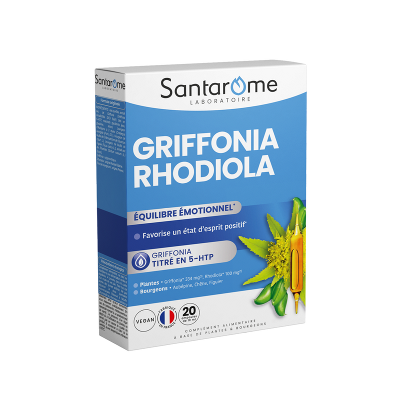 Griffonia Rhodiola - 20 ampoules