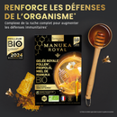 Gelée Royale Pollen Propolis Miel de Manuka Bio - 20 ampoules