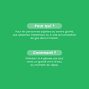 Complément alimentaire Gaz et Ballonnements Bio - 30 gélules