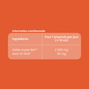 Organic Royal Jelly 2500 - 20 ampoules