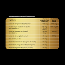 Ginseng Guarana Acérola Gingembre Miel de Manuka Bio - 20 ampoules