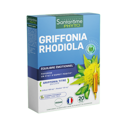 Griffonia Rhodiola - 20 ampoules