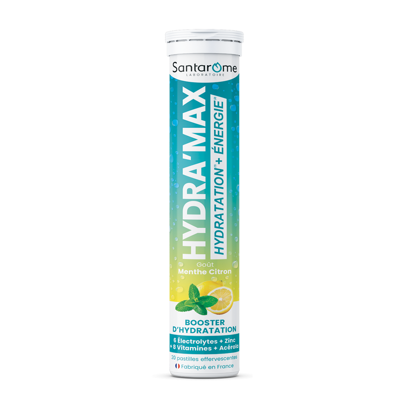 HYDRA'MAX Menthe Citron - 20 pastilles hydratation