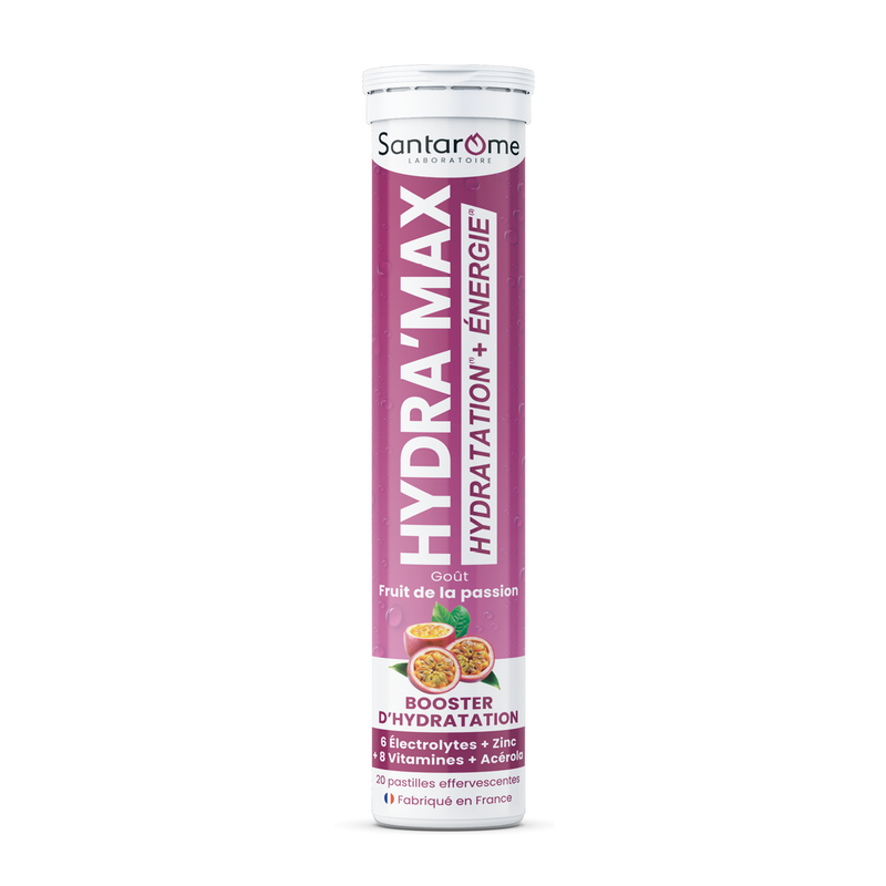 HYDRA'MAX Fruit de la passion - 20 pastilles hydratation