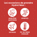 HYDRA'MAX Pêche - 20 pastilles hydratation