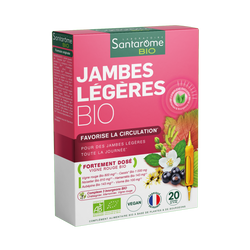 Jambes Légères Bio - 20 ampoules