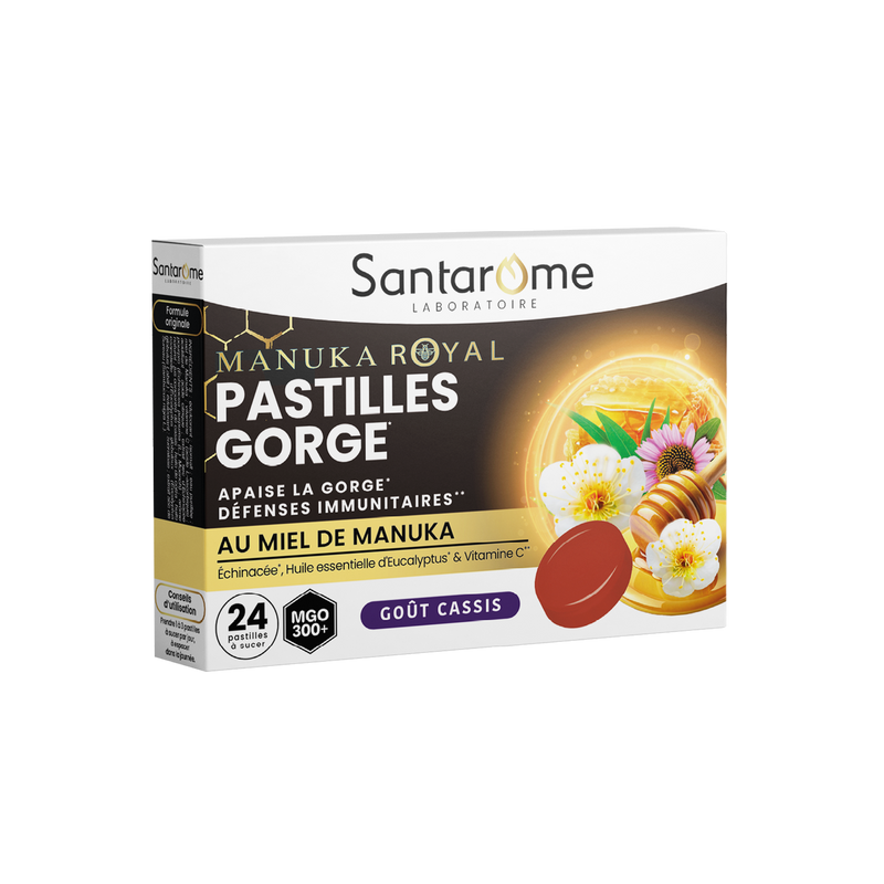 Pastilles Gorge au miel de Manuka