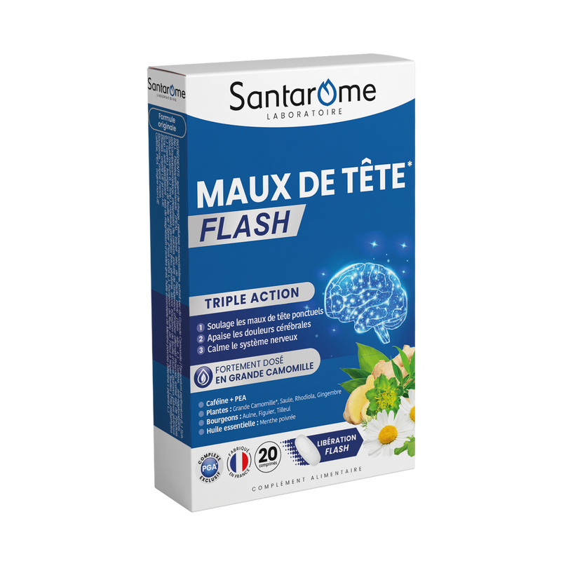 Maux de Tête Flash - 20 comprimés