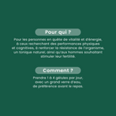 Shilajit + 1000 mg - 60 gélules