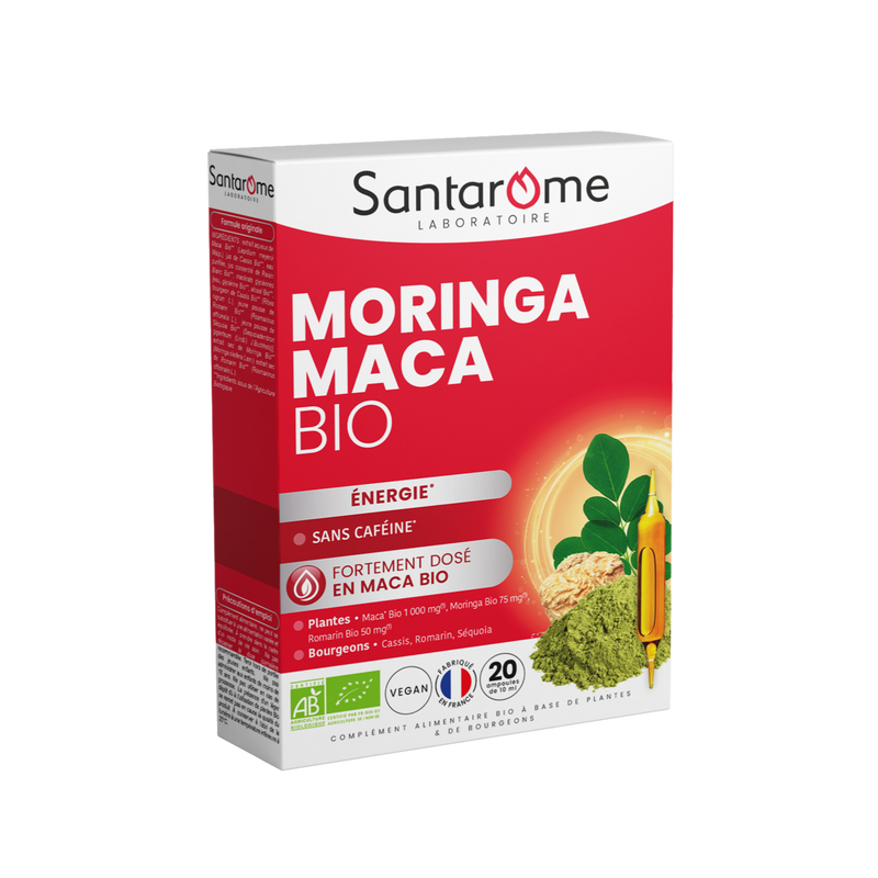 Moringa Maca Bio - 20 ampoules