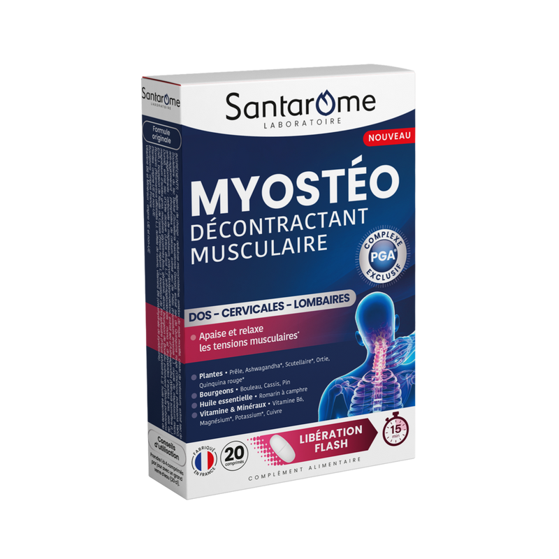Myostéo Décontractant Musculaire - 20 comprimés