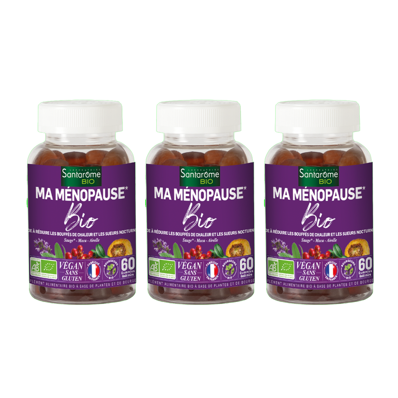 Gummies Ma Ménopause Bio Complément alimentaire Santarome Bio