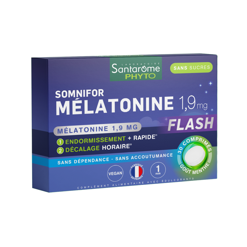 Somnifor Mélatonine 1,9 mg - 30 comprimés