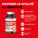 Multivital + 24 actifs essentiels - 60 gélules