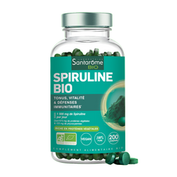 Spiruline Bio - 200 comprimés