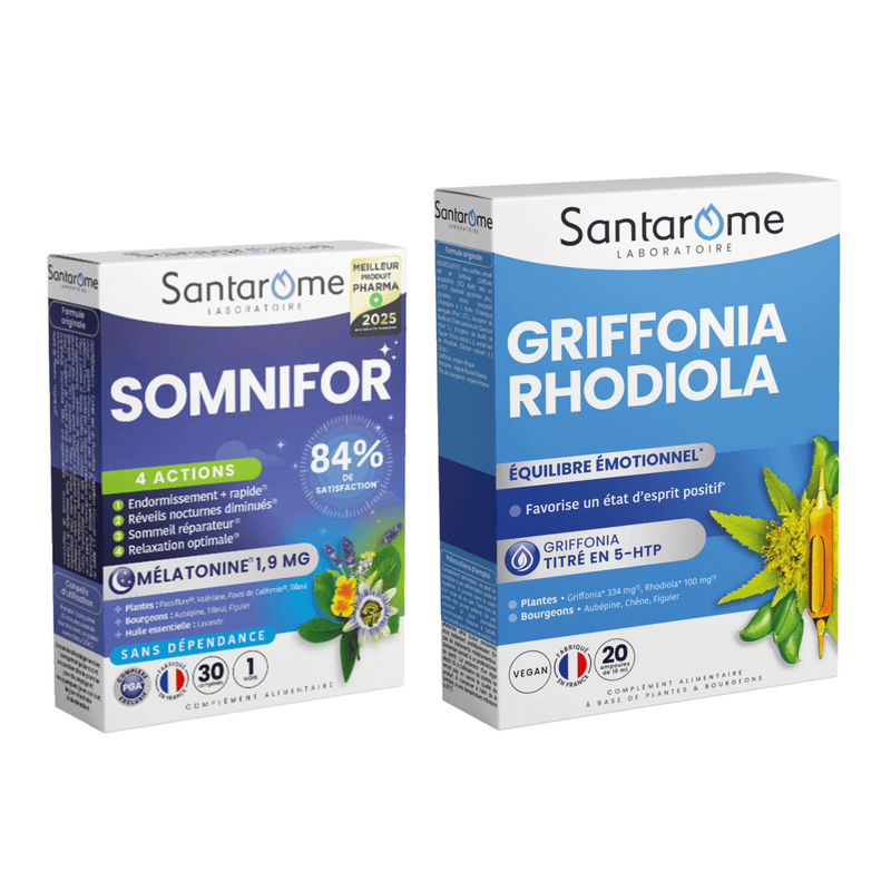 Pack Humeur & Sommeil – Avec mélatonine