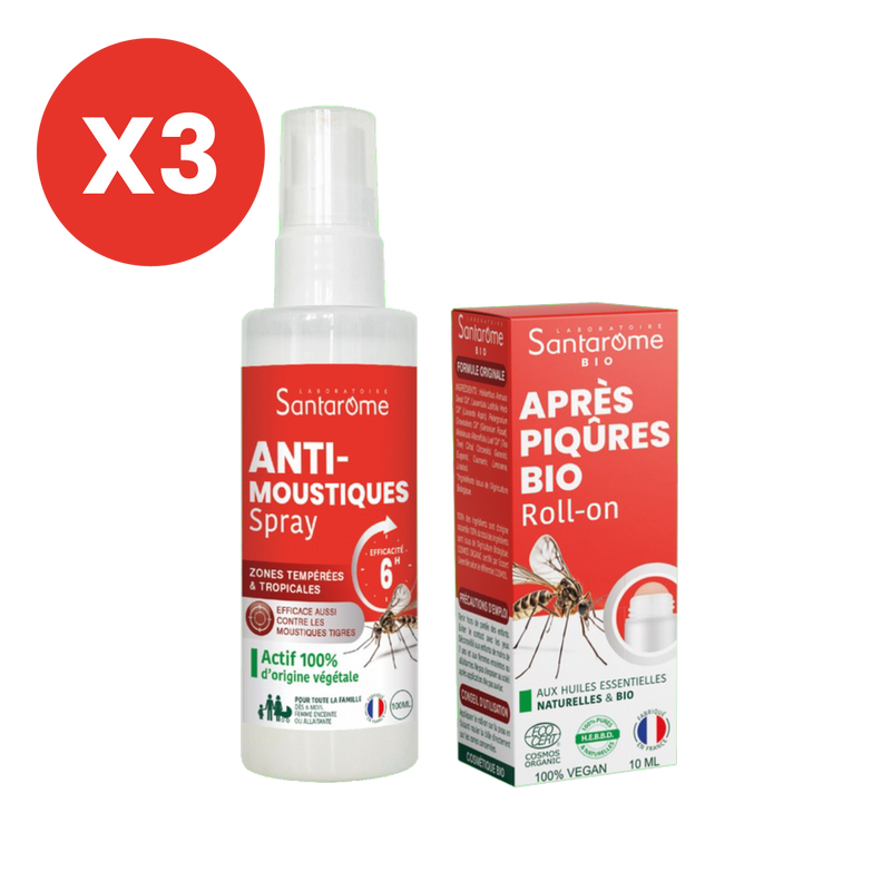 Acheter Pack Anti-Moustiques | Fabriqu en France | Santarome Acheter Pack Anti-Moustiques | Fabriqu en France | Santarome