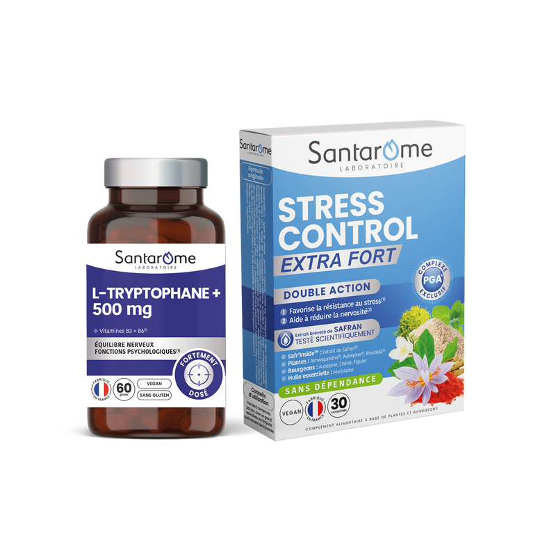 Pack Anti-Stress - L-Tryptophane + Safran