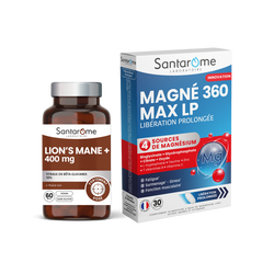 Pack Mémoire et Concentration - Lion's Mane + Magnésium