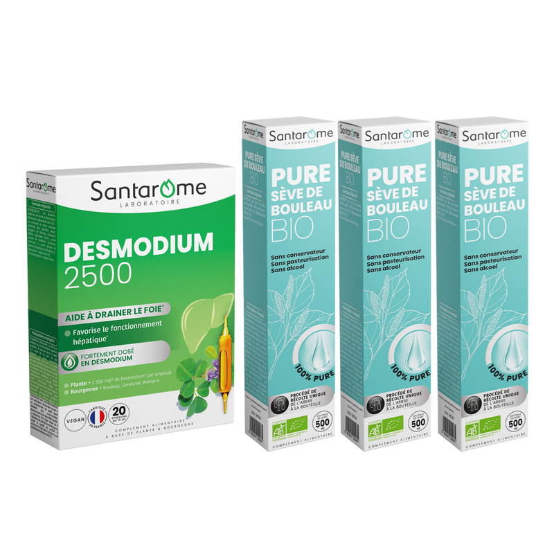 Pack Détox Desmodium - Ampoules