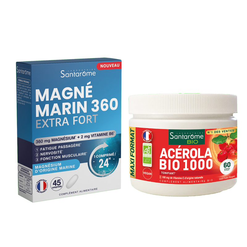 Pack Vitamine C & Magnésium - Comprimés