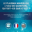 Plasma Marin Hypertonique - Eau de Quinton - 20 ampoules