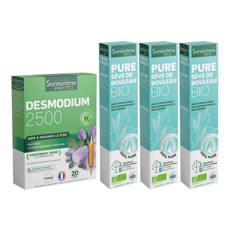 Pack Détox Desmodium - Ampoules