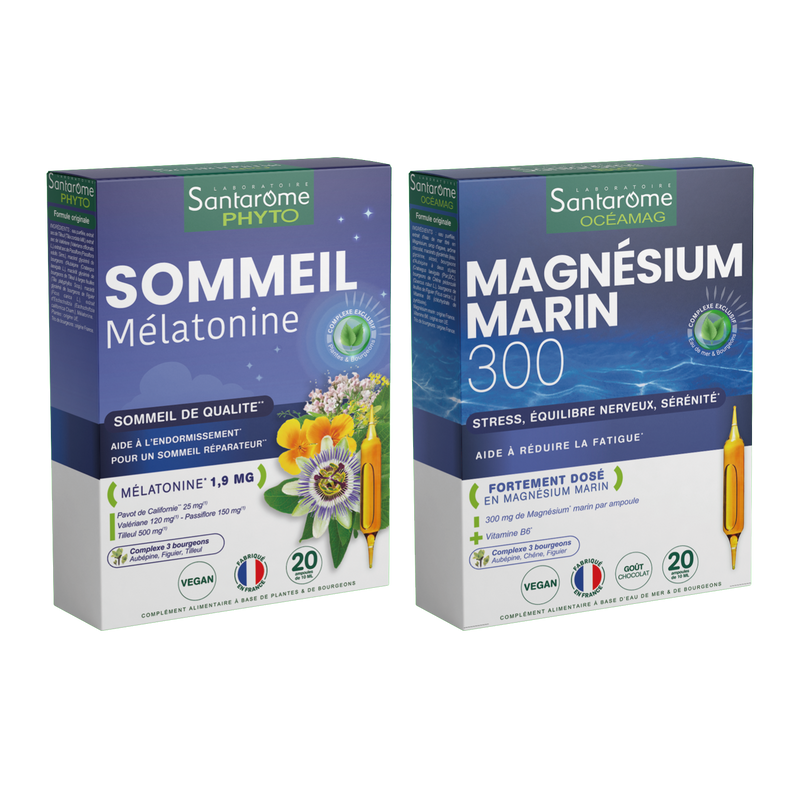 Pack Sommeil & Magnésium - Ampoules